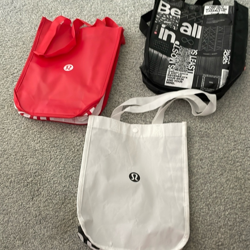 WHITE ONLY! Lululemon Bags
